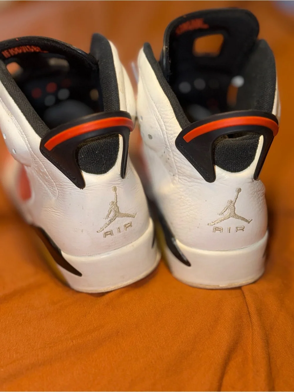 SALE!! Jordan 6 (“Gatorade”) Classic Sneakers in Orange, White & Black